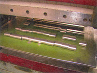 Figure 1: SB Electronics’ capacitors after being pressed