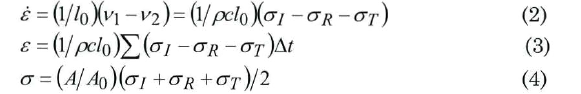 Stress waves in tests