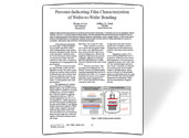 Pressure-Indicating Film Characterization Of Wafer-to-Wafer Bonding