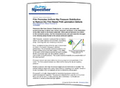 Film Promotes Uniform Nip Pressure Distribution To Reduce Dry Film Resist PCB Lamination Defects