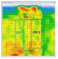 Assessed output from the TACTILUS pressure system