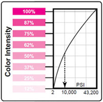 Fujifilm Prescale color chart